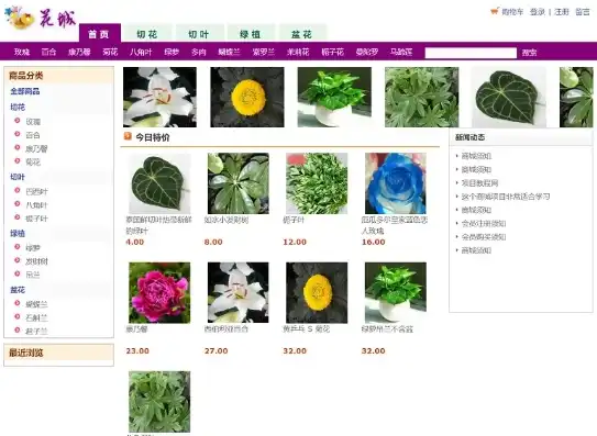 探寻鲜花网站源码，打造个性化浪漫购物体验，鲜花网站代码