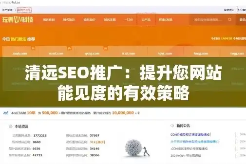 清远百度SEO关键词优化攻略，提升网站排名，助力企业腾飞！，清远百度地图