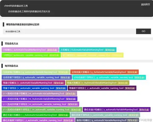 揭秘变量命名网站，高效命名，助力编程之旅，变量命名网站 Codelf