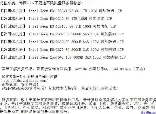 韩国服务器租用价格一览，性能与性价比完美结合，租韩国服务器多少钱一个月