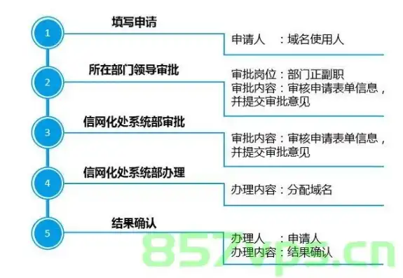 全面解析服务器域名申请流程及注意事项，服务器域名申请备案