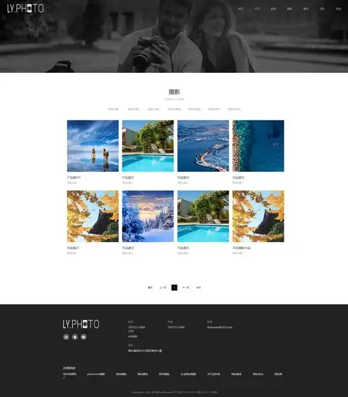揭秘影楼网站源码PHP，如何打造个性化摄影服务平台，影楼网站设计