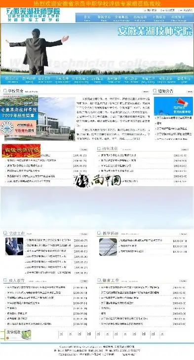 深入解析学校网站模板源码，打造现代教育平台的秘诀，学院网站源码