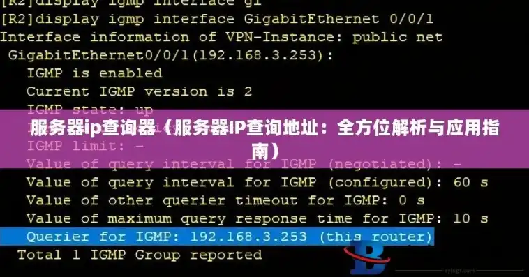 深入解析，如何精准查询网站服务器位置与IP信息，如何查询网站的服务器IP地址