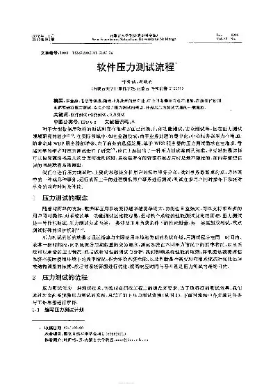 深度解析，压力测试的原理、步骤与结论，压力测试的原理步骤及结论怎么写