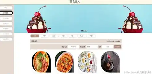 深入解析ASP美食网站源码，功能布局与优化策略，美食网站源代码