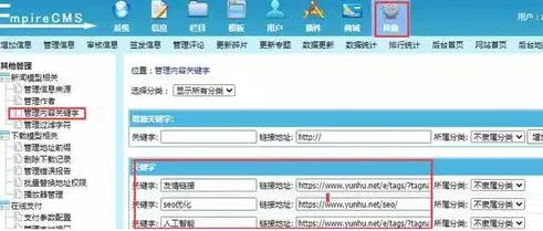 帝国CMS，引领企业网站建设的强大引擎，帝国cms关键词链接