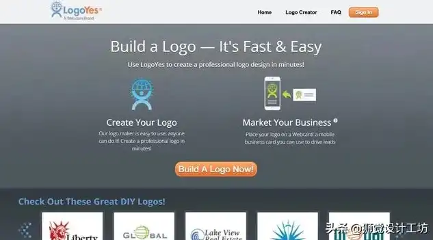 盘点六大免费Logo设计网站，创意无限，轻松打造个性化品牌形象，免费logo的网站ai