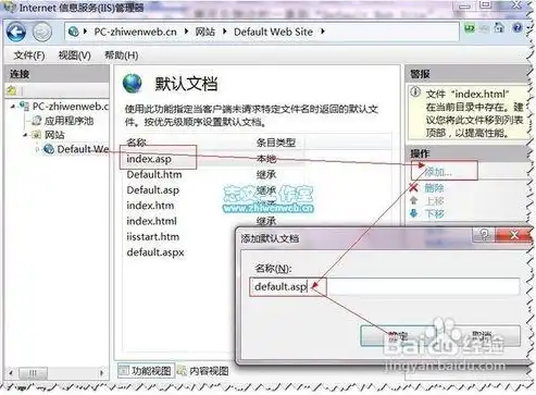 从零开始，Windows 7环境下ASP服务器的搭建指南，如何建立asp服务器