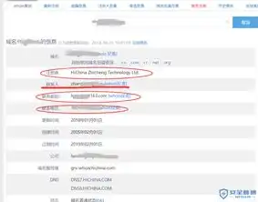 揭秘网站Whois查询，了解域名背后的秘密，whois查询页面