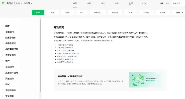 微信网站开发全攻略从零开始，轻松掌握微信小程序与网页开发技巧，微信网站开发教程下载