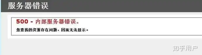 深入解析阿里云服务器500错误，ASP应用故障排查与优化，阿里云服务器出现故障