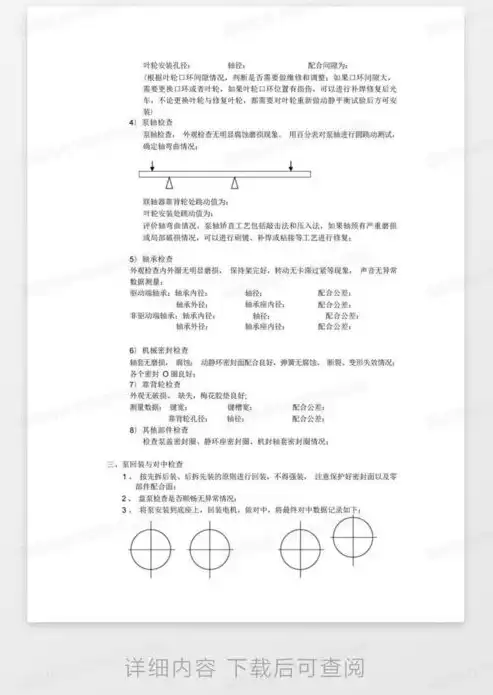 水泵故障排除及维修通知，水泵维修报告