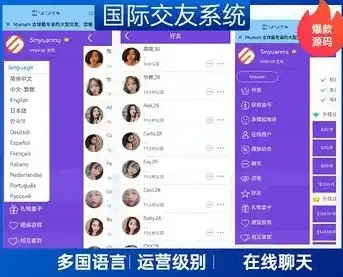 揭秘国际交友网站源码，如何打造跨国恋情平台？国际交友网站源码大全