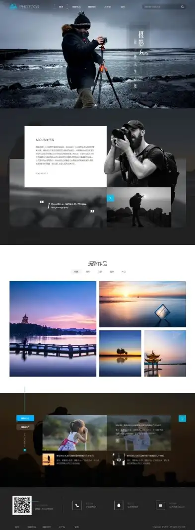 揭秘摄影网站源码，如何构建一个专业摄影展示平台？摄影 网站 源码下载