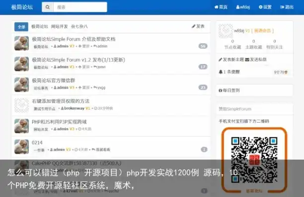 深度解析，PHP论坛网站源码下载全攻略，打造属于自己的社区平台！，php论坛程序