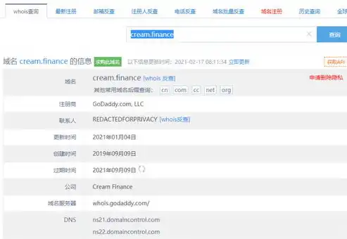 深入解析网站Whois查询，揭秘域名背后的信息宝藏，whoisip查询