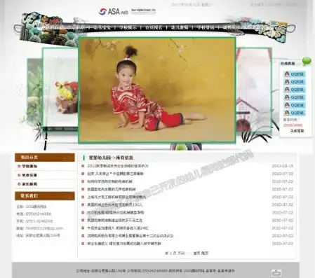 打造温馨童趣——PHP儿童摄影网站源码深度解析与实战应用，儿童摄影网站模板