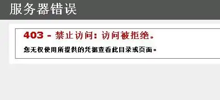 揭秘403错误，连接服务器失败背后的真相及应对策略，连接服务器失败 403怎么解决