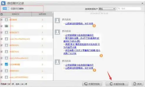 微信聊天数据恢复软件使用指南，轻松找回失落信息，微信聊天数据恢复软件怎么使用啊呢视频