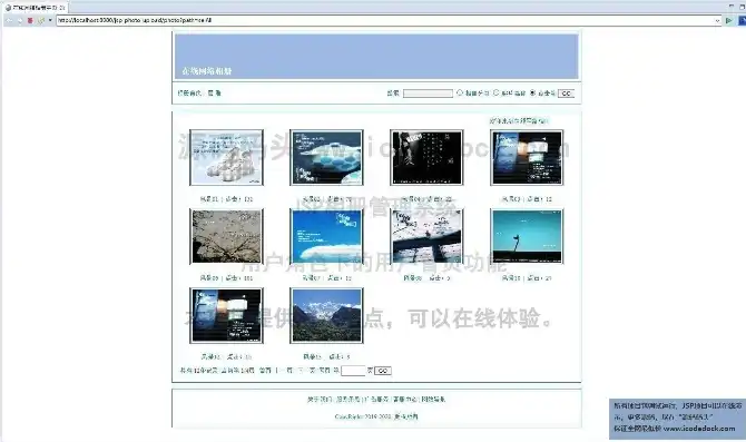 深入解析JSP图片网站源码，揭秘高效图片展示平台的构建之道，jsp网站源代码