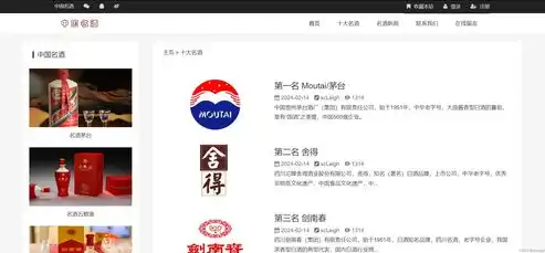 深入解析PHP红色酒类食品企业网站源码，构建专业酒企信息平台的秘诀