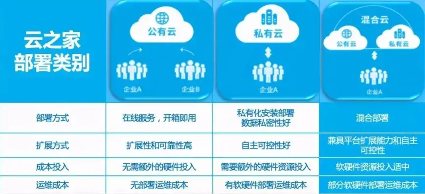 深入解析，公有云与私有云的核心差异，公有云和私有云的主要区别在哪里?